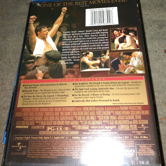 Cinderella Man DVD - Picture 2 of 2